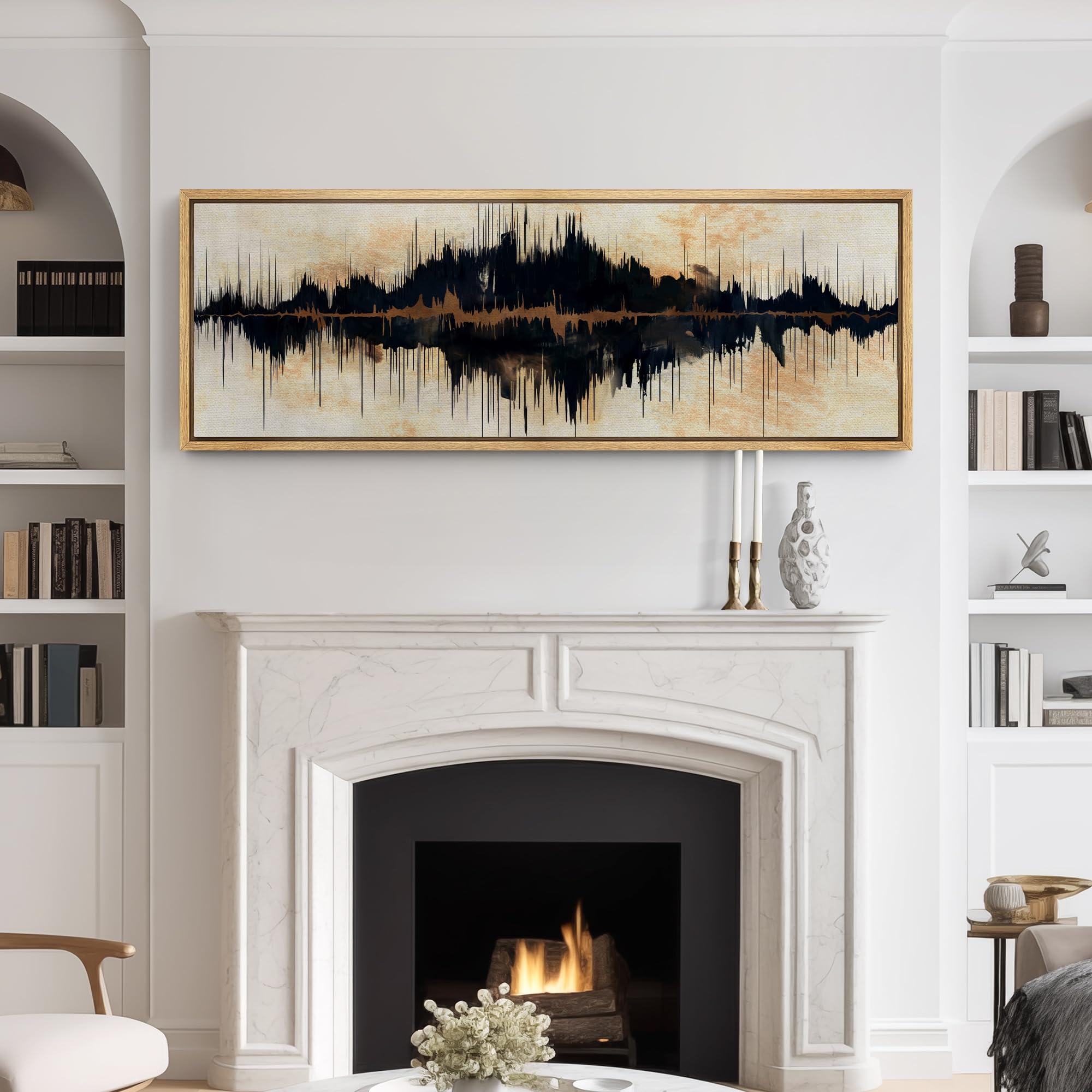 Amazon.com: SIGNFORD Large Framed Canvas Print Wall Art Abstract